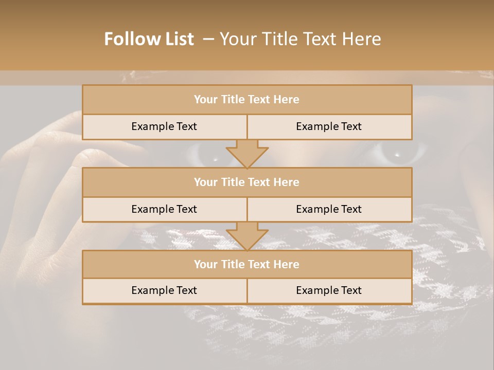 Clothing Dark Arabic PowerPoint Template