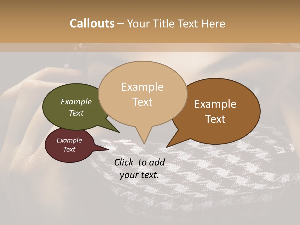 Clothing Dark Arabic PowerPoint Template