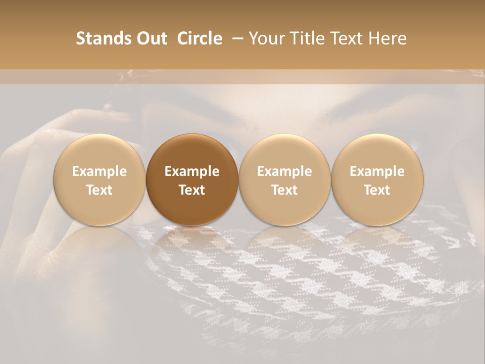 Clothing Dark Arabic PowerPoint Template