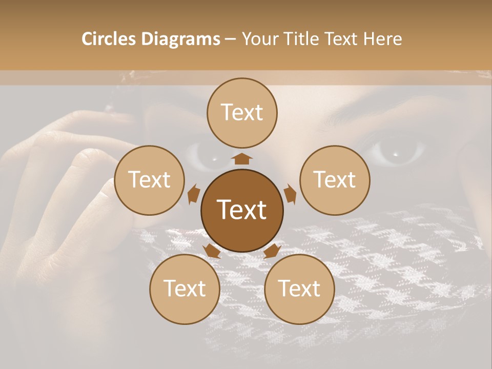 Clothing Dark Arabic PowerPoint Template