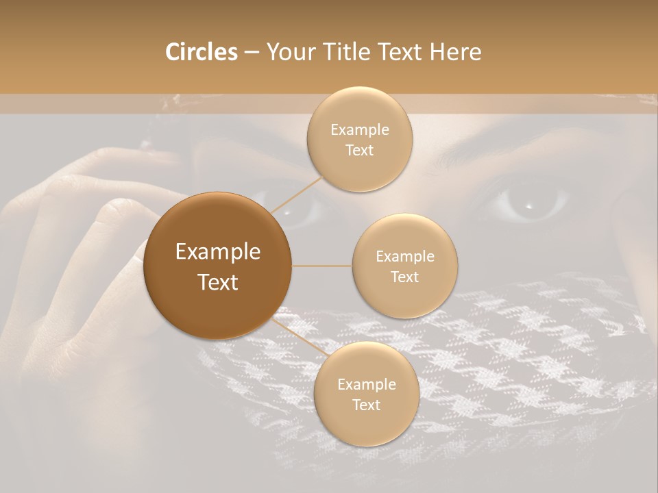 Clothing Dark Arabic PowerPoint Template