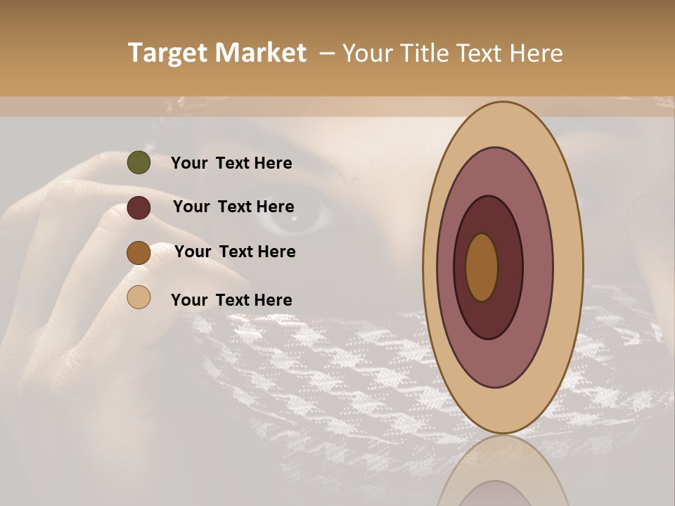 Clothing Dark Arabic PowerPoint Template