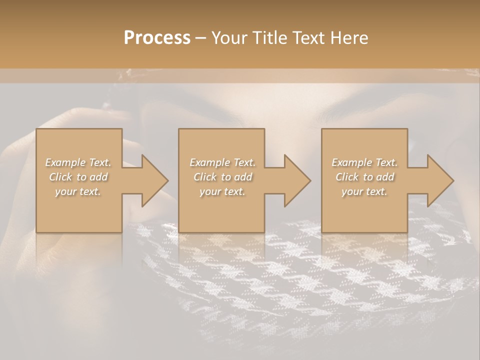 Clothing Dark Arabic PowerPoint Template