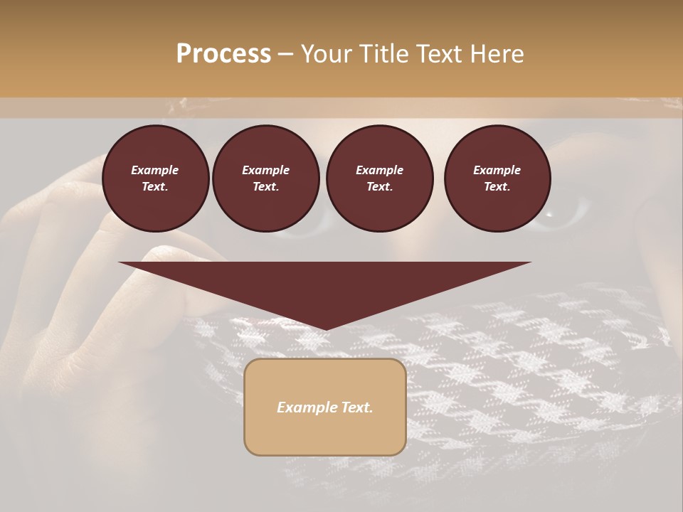 Clothing Dark Arabic PowerPoint Template