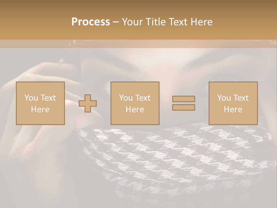 Clothing Dark Arabic PowerPoint Template