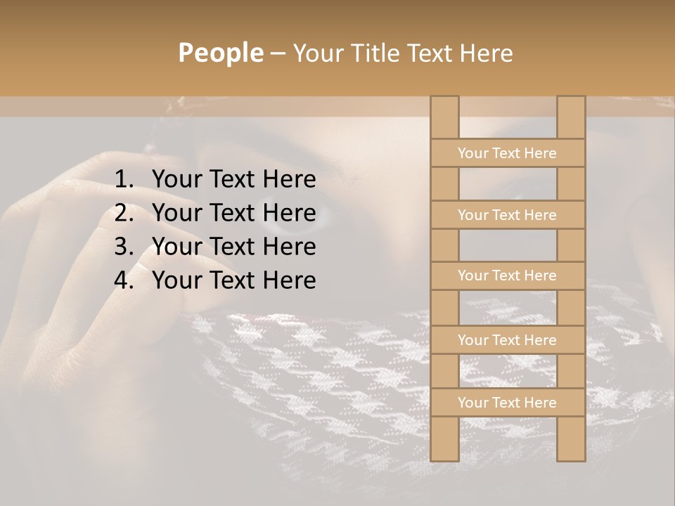 Clothing Dark Arabic PowerPoint Template