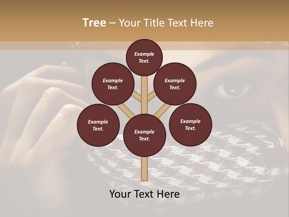 Clothing Dark Arabic PowerPoint Template