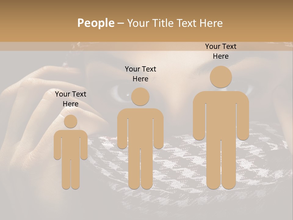 Clothing Dark Arabic PowerPoint Template