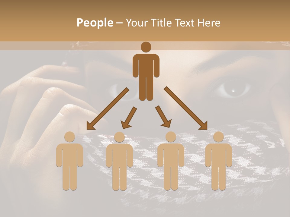 Clothing Dark Arabic PowerPoint Template