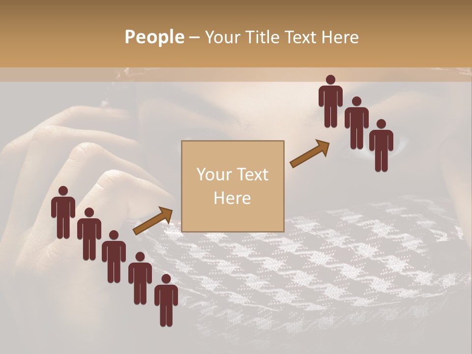 Clothing Dark Arabic PowerPoint Template