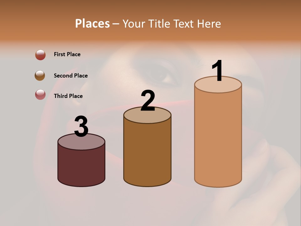 Culture Eye Dark PowerPoint Template