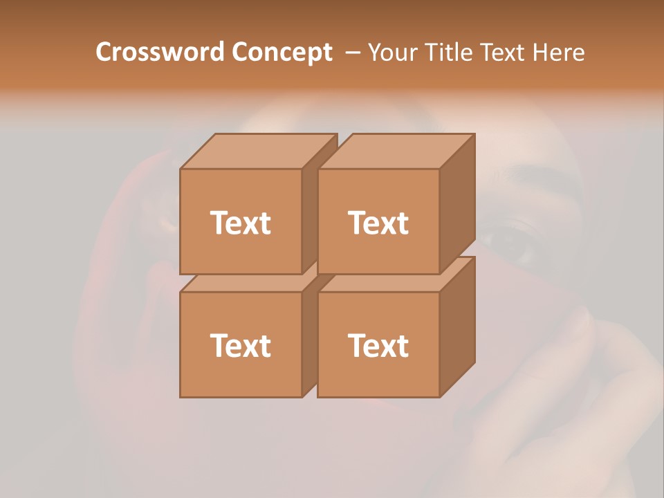 Culture Eye Dark PowerPoint Template