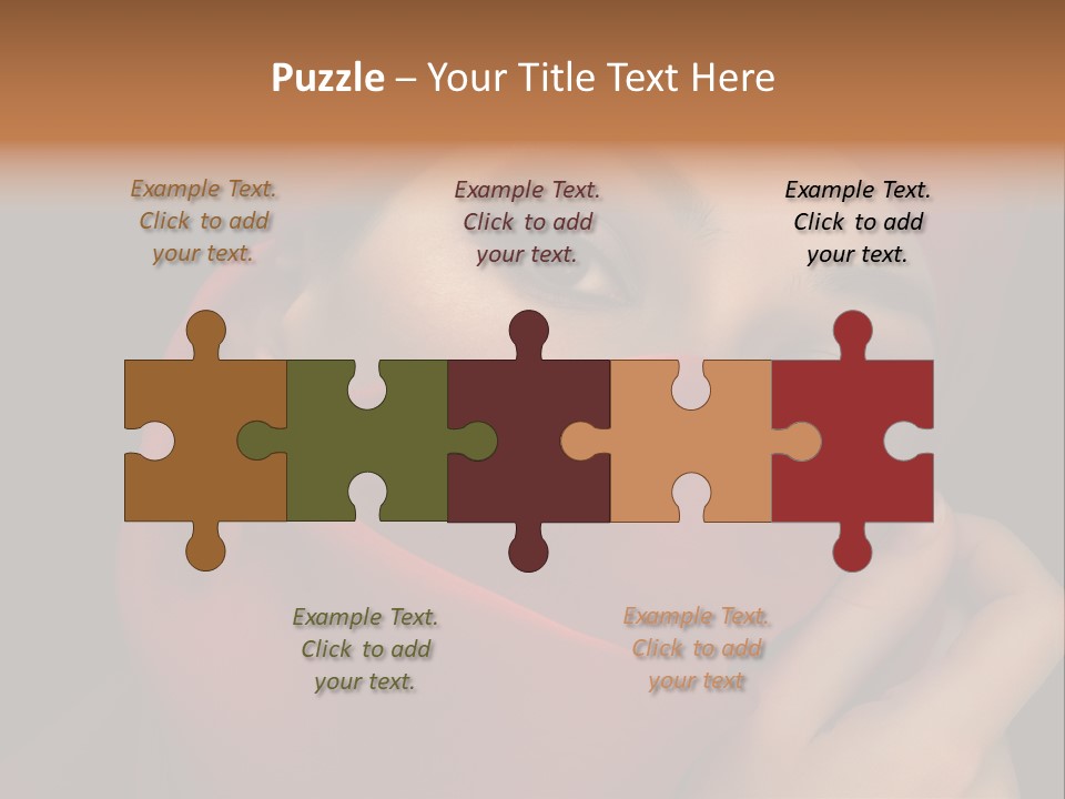 Culture Eye Dark PowerPoint Template