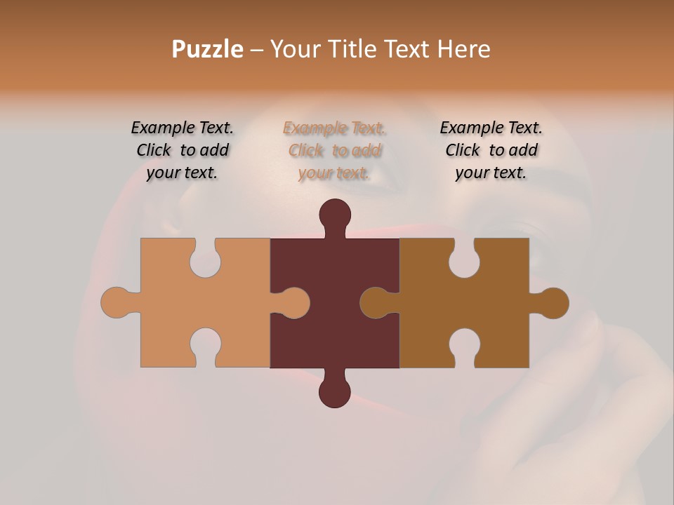 Culture Eye Dark PowerPoint Template