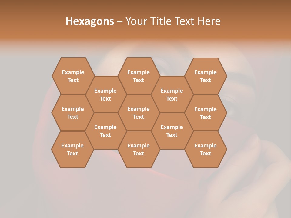 Culture Eye Dark PowerPoint Template