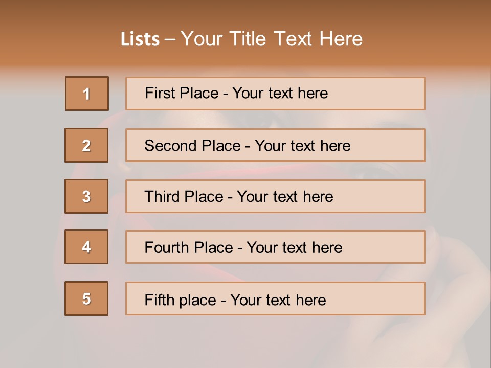 Culture Eye Dark PowerPoint Template