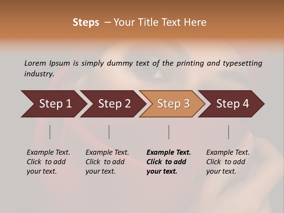 Culture Eye Dark PowerPoint Template