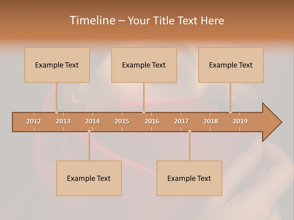 Culture Eye Dark PowerPoint Template