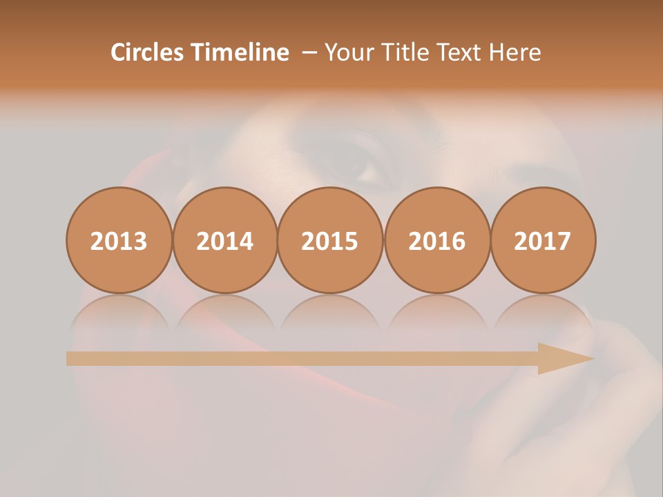 Culture Eye Dark PowerPoint Template