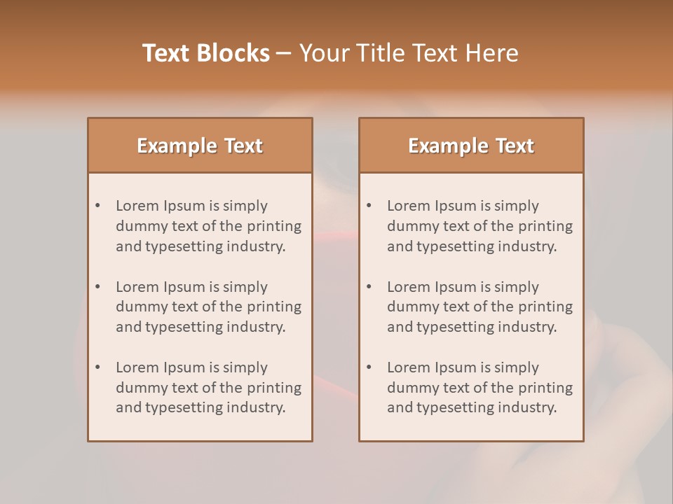 Culture Eye Dark PowerPoint Template