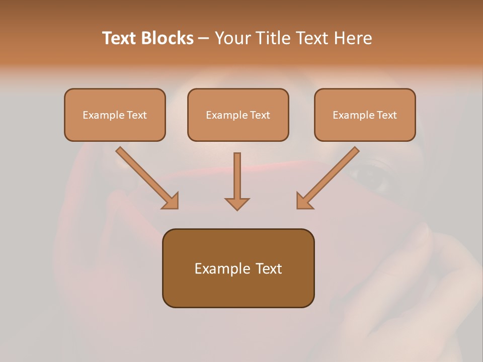 Culture Eye Dark PowerPoint Template