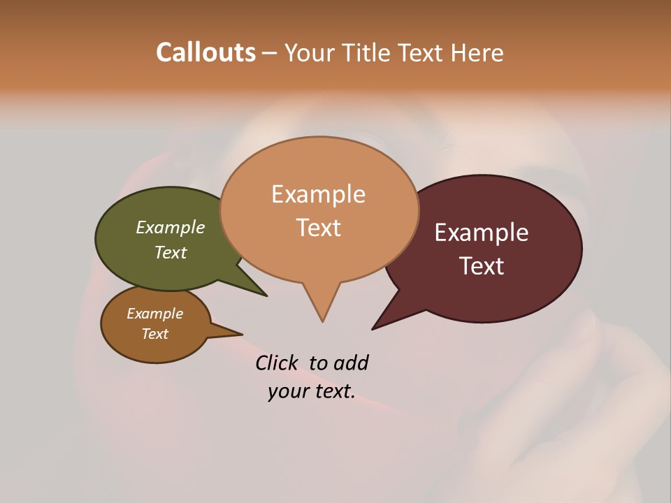 Culture Eye Dark PowerPoint Template