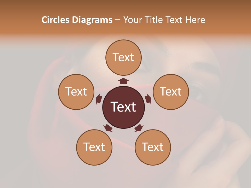 Culture Eye Dark PowerPoint Template