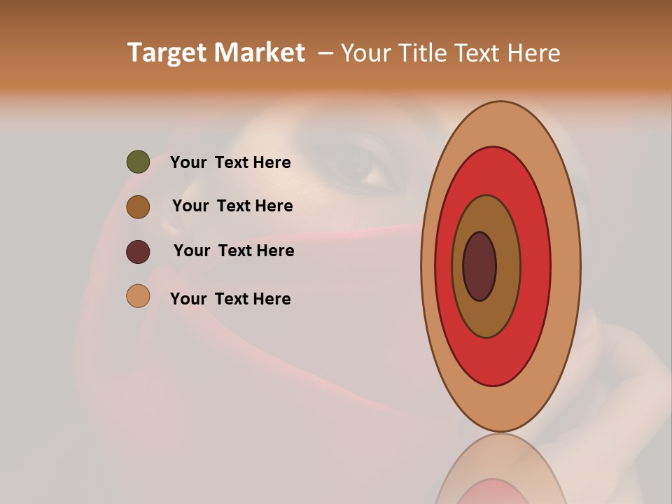 Culture Eye Dark PowerPoint Template