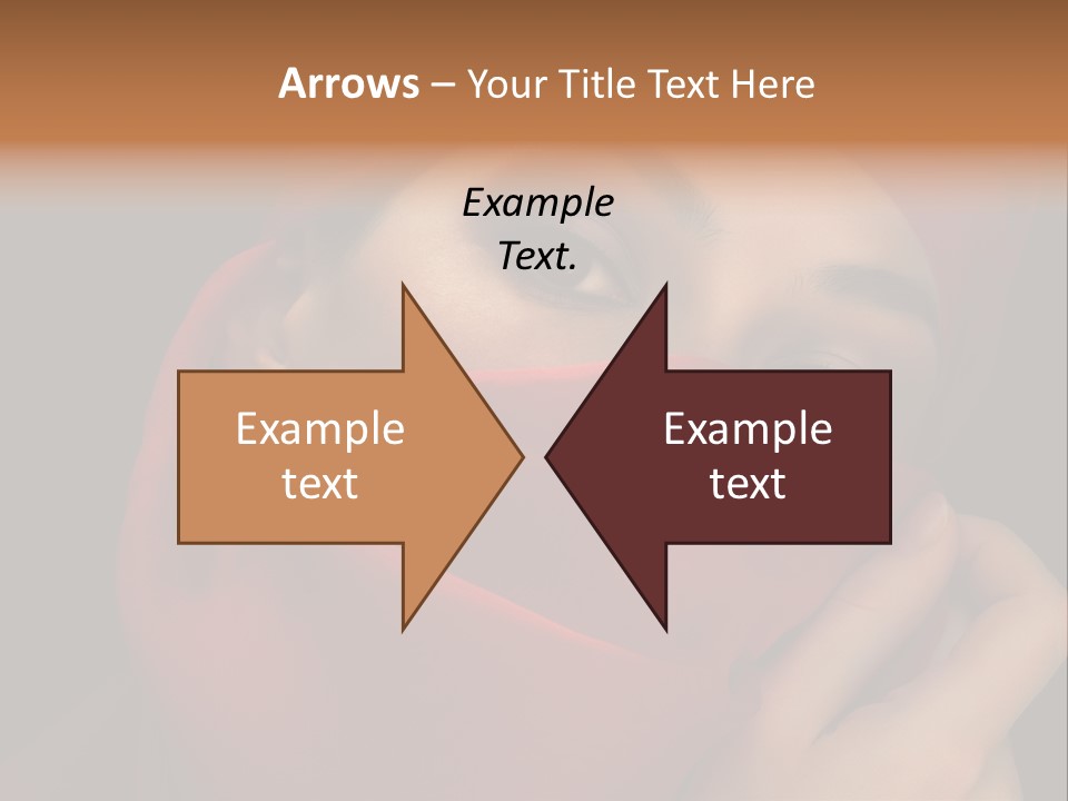 Culture Eye Dark PowerPoint Template