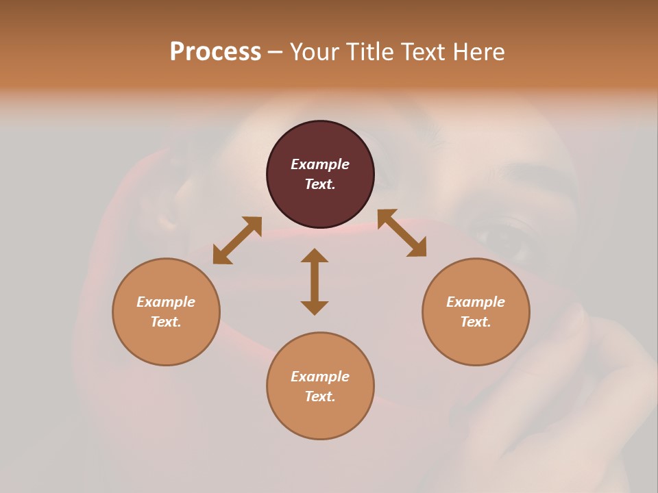 Culture Eye Dark PowerPoint Template