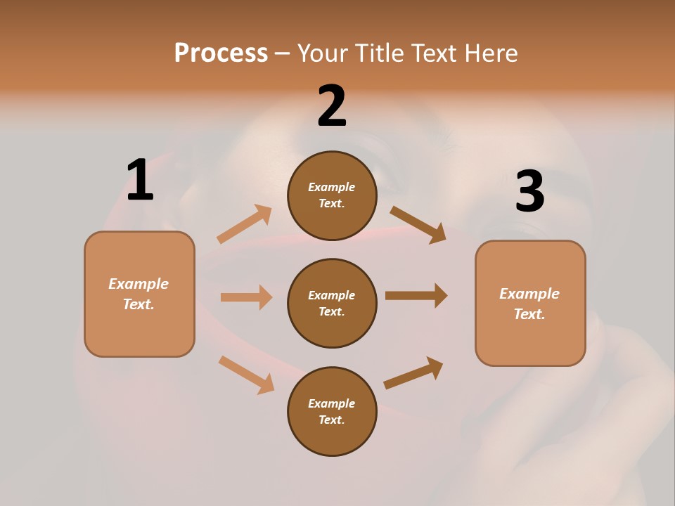 Culture Eye Dark PowerPoint Template