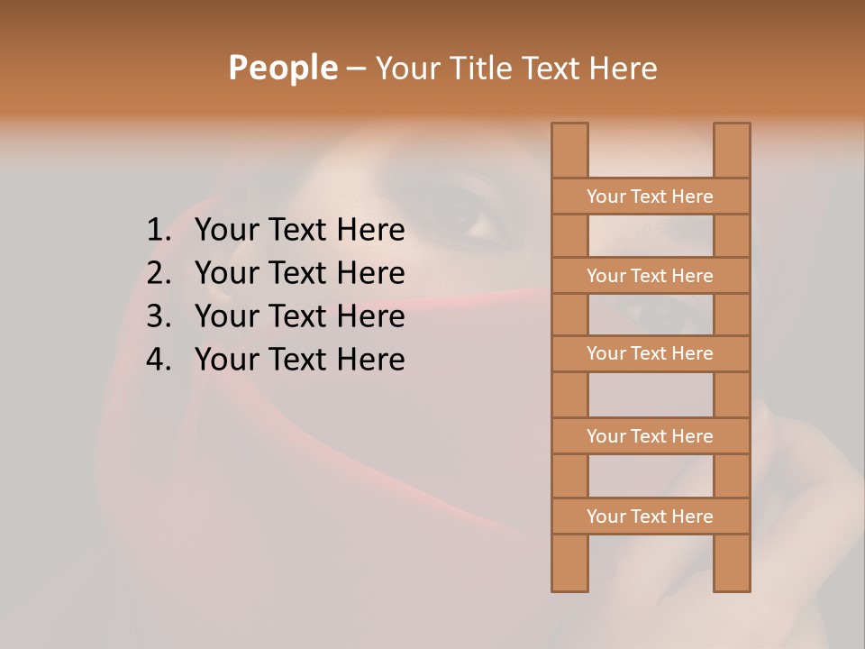 Culture Eye Dark PowerPoint Template