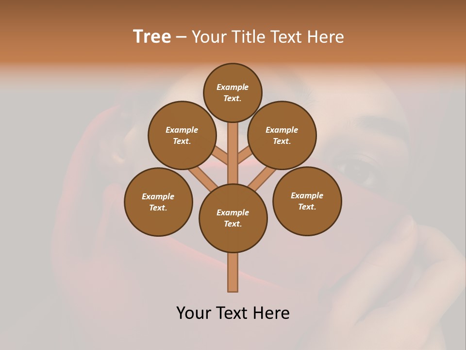 Culture Eye Dark PowerPoint Template