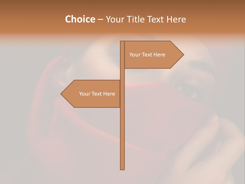 Culture Eye Dark PowerPoint Template