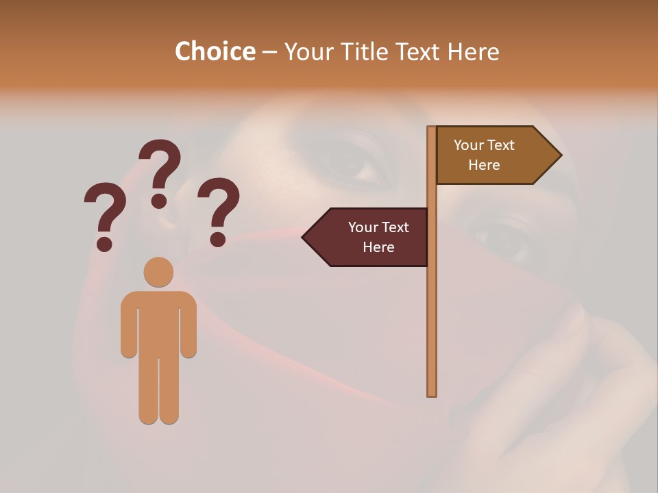 Culture Eye Dark PowerPoint Template