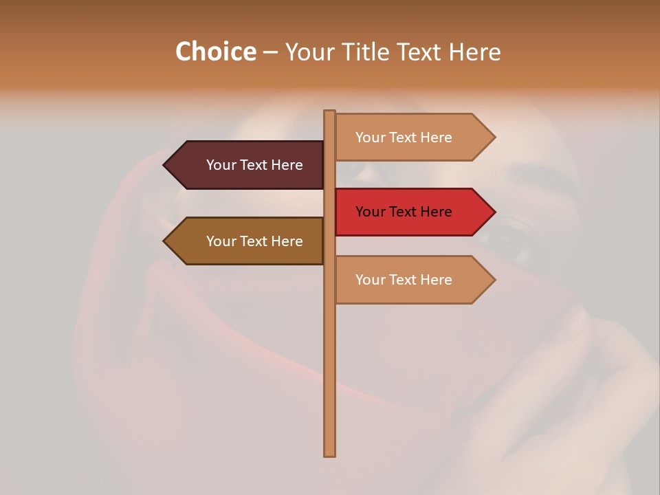 Culture Eye Dark PowerPoint Template
