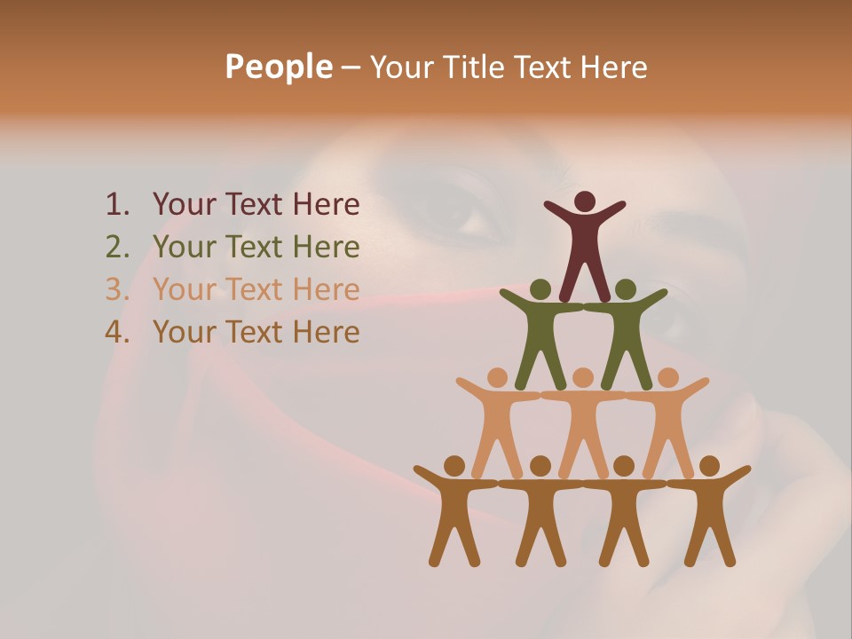 Culture Eye Dark PowerPoint Template