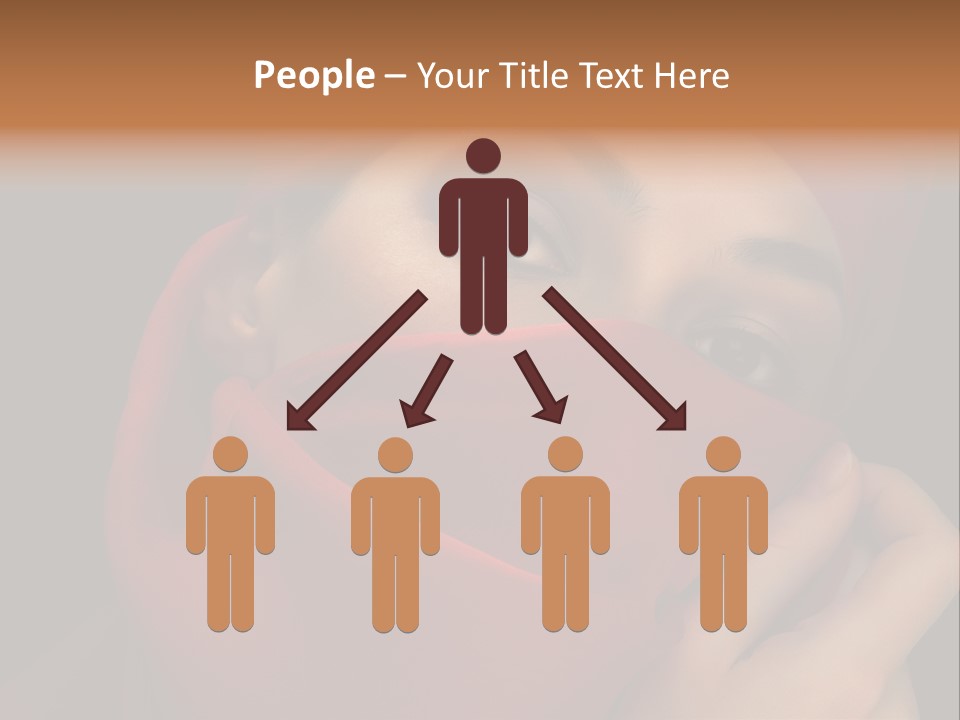 Culture Eye Dark PowerPoint Template