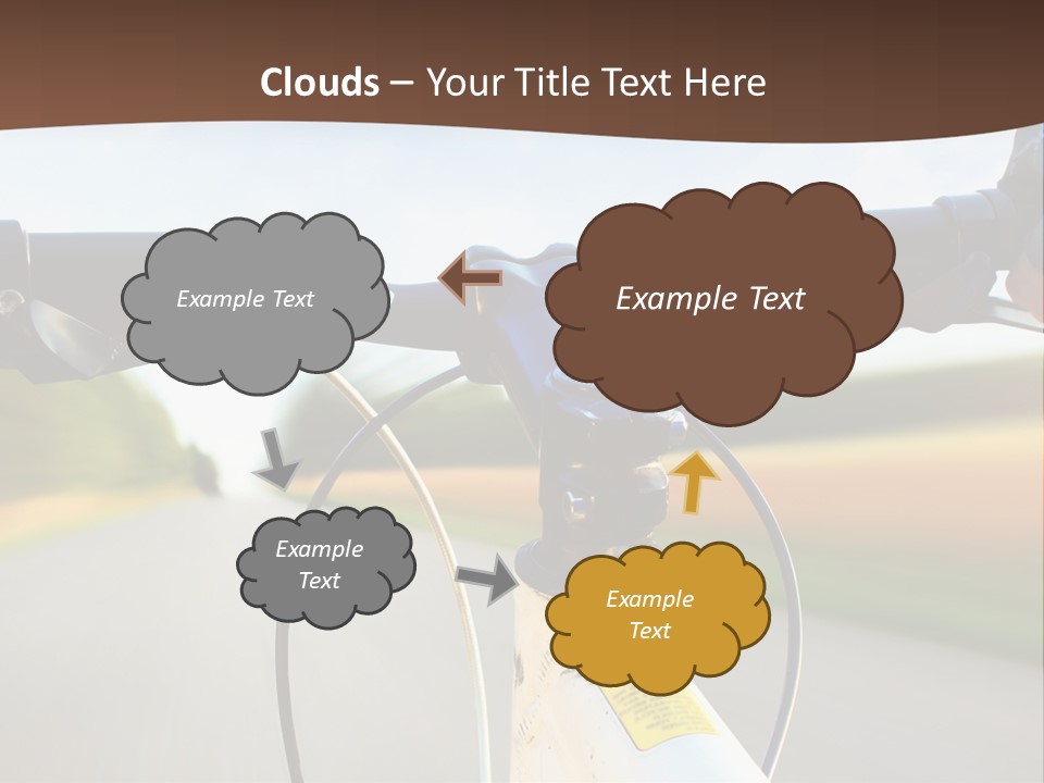 Cloud Summer Motion PowerPoint Template