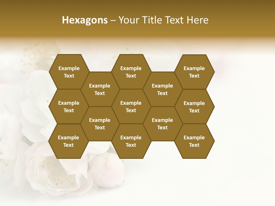 Beautiful White Background Summer PowerPoint Template