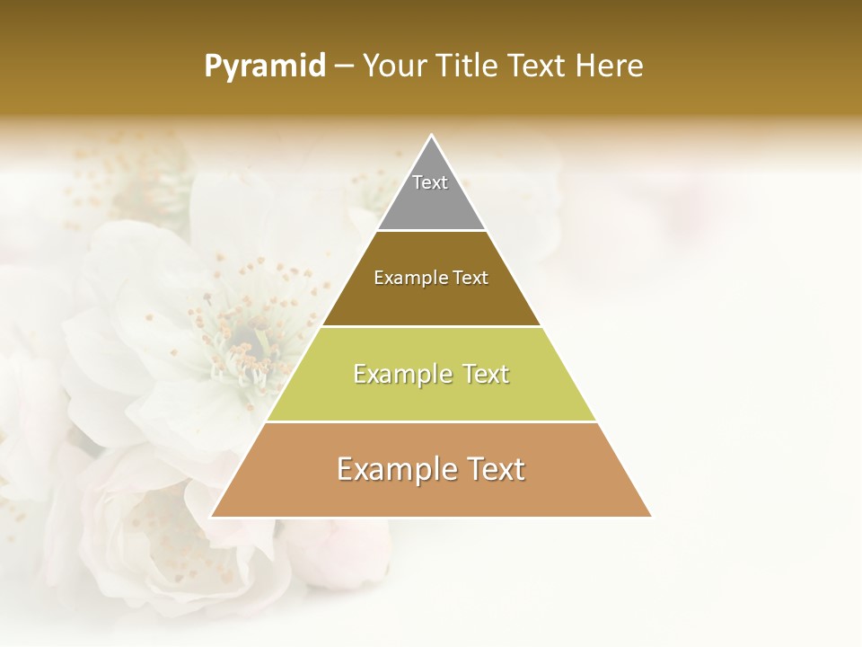 Beautiful White Background Summer PowerPoint Template