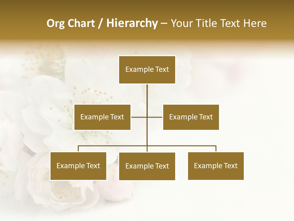 Beautiful White Background Summer PowerPoint Template