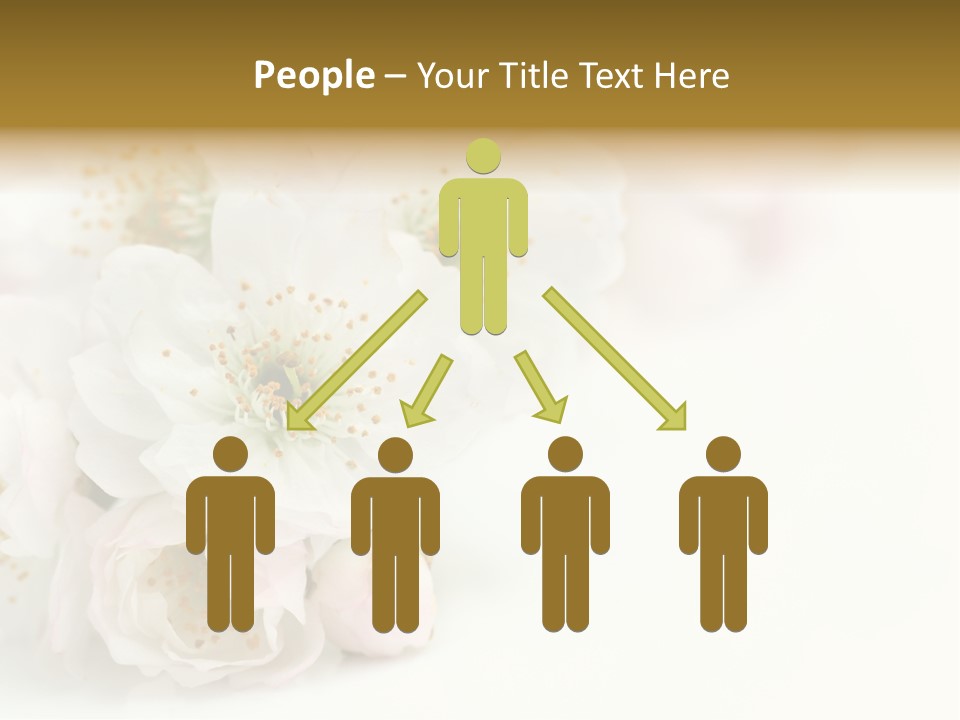 Beautiful White Background Summer PowerPoint Template