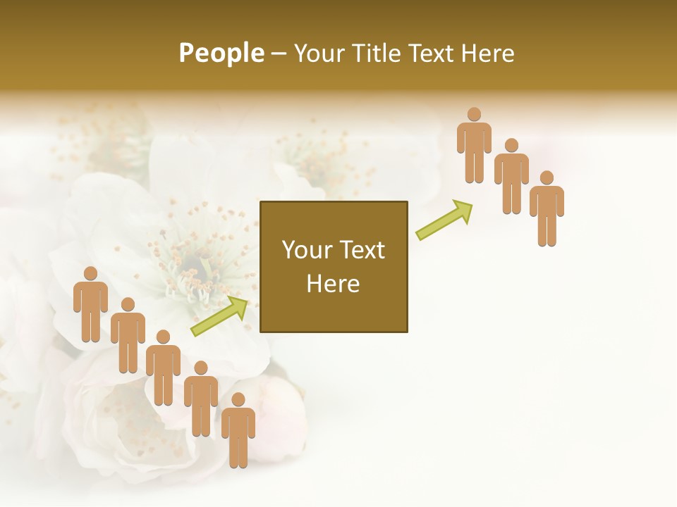 Beautiful White Background Summer PowerPoint Template