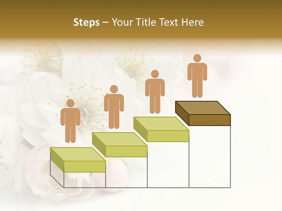 Beautiful White Background Summer PowerPoint Template