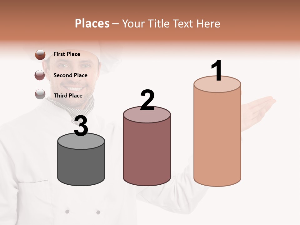 Mature Male Uniform PowerPoint Template