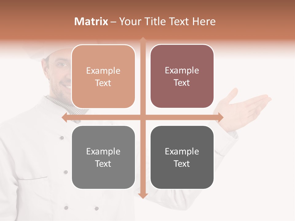 Mature Male Uniform PowerPoint Template