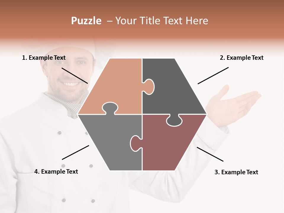 Mature Male Uniform PowerPoint Template