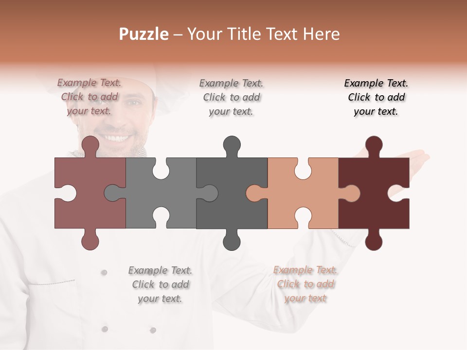 Mature Male Uniform PowerPoint Template