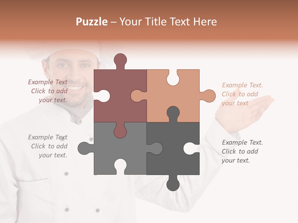 Mature Male Uniform PowerPoint Template